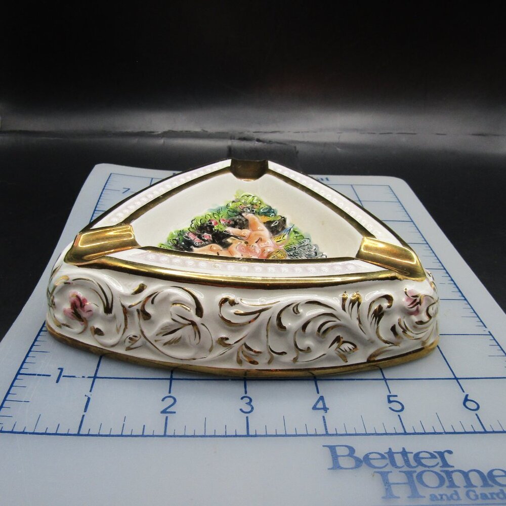 GB R. Capodimonte Ashtray - Picture 8 of 9